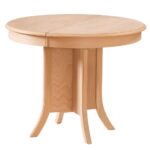 Açılır Ahşap Masa (Oval-Yuvarlak) - Görsel 2