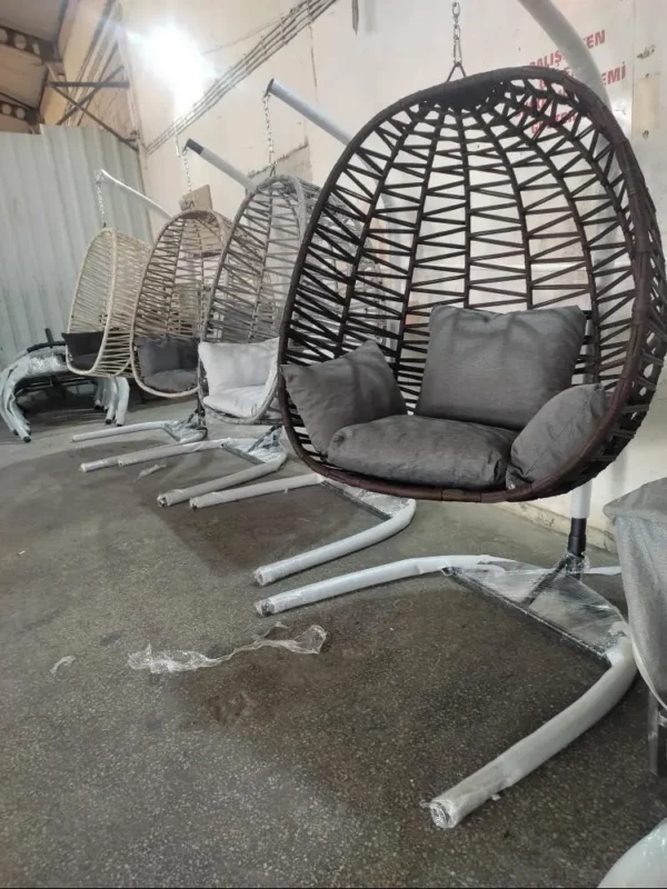 ankara askılı salıncak koltuk bahçe balkon salıncağı