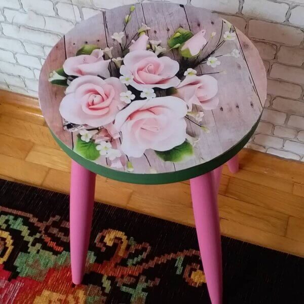 dekoratif-ahsap-tabure-cicek-desenli-43034