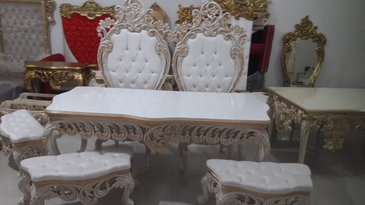 Gelin Damat Masa Sandalye Takımı Mardin - Görsel 1