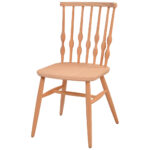 Ham Ahşap Sandalye - Cafe Sandalyesi
