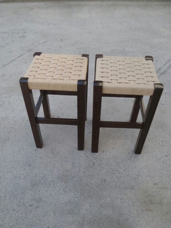 hasirli-ahsap-tabure