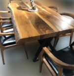 Kütük Masa Sandalye Takımı - Görsel 2