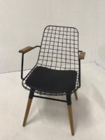 Tel Sandalye Kolçaklı