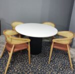 Yuvarlak Ahşap Yemek Masası - Hatay - Görsel 2