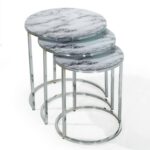 Zigon sehpa yarim ay formunda masaankara ürün no